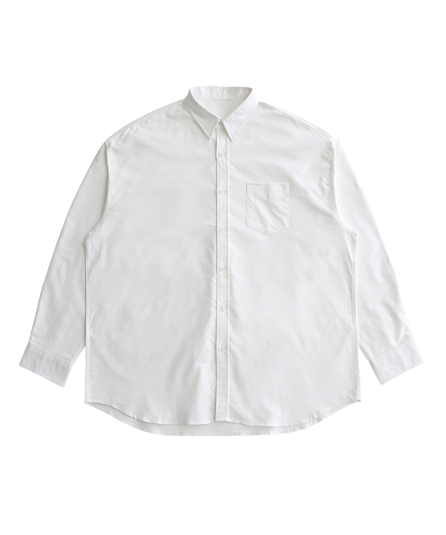 Oversized Oxford Shirt (WHITE)